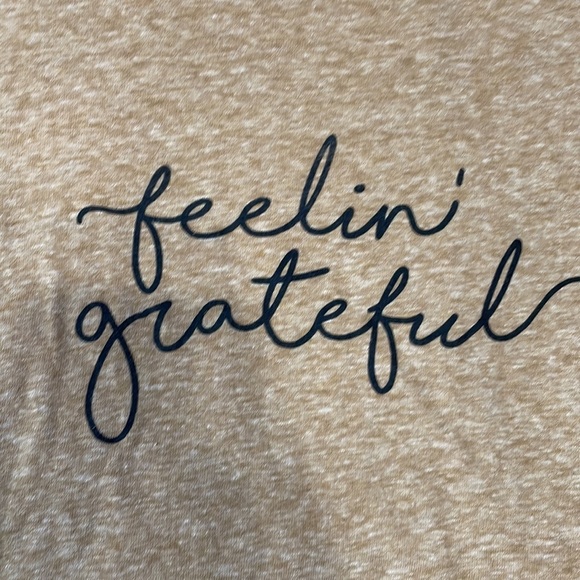 Feelin’ Grateful Quarter Sleeve Top - Picture 2 of 6